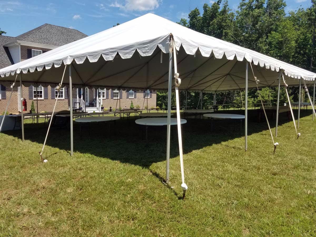 Tent rentals outlet