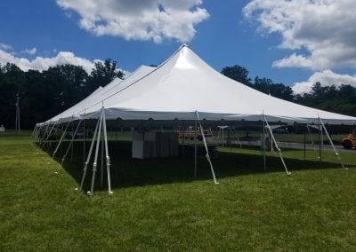 party rental tent outdoor event