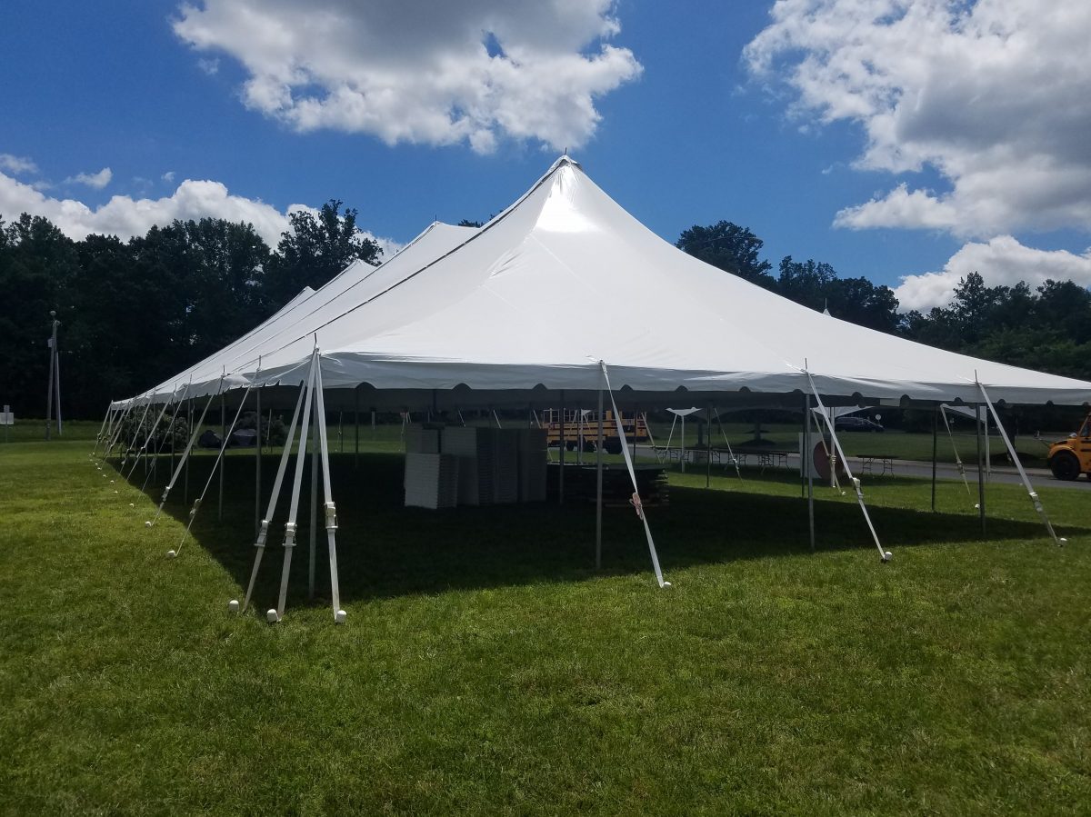 party rental tent outdoor event