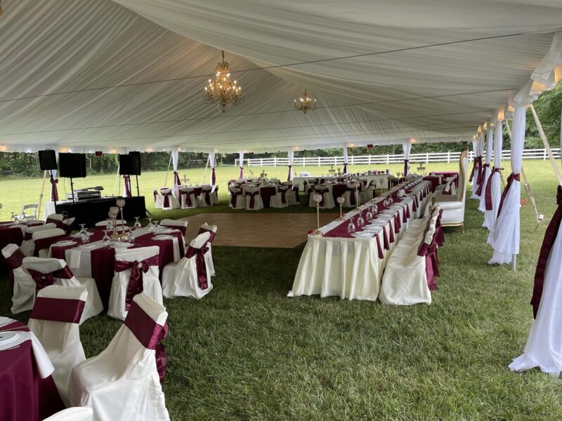 Culpeper Wedding Tent, Party Tent, Richmond Wedding Tent, Fredericksburg Virginia Wedding Tent, Home Wedding, At Home Wedding, Tent Rental, Rent a Tent, Backyard Wedding, Tables, Chairs, Linens, DIY Wedding