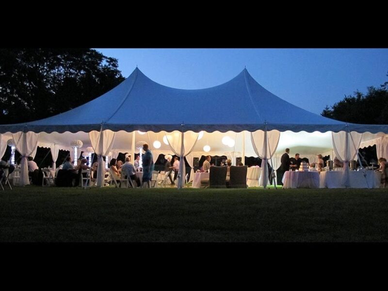 Outdoor wedding reception, white wedding chairs, folding chairs, Richmond Wedding Tent, Fredericksburg Virginia Wedding Tent, Home Wedding, At Home Wedding, Tent Rental, Rent a Tent, Backyard Wedding, Tables, Chairs, Linens, DIY Wedding, Stage