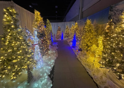 Christmas Tree Rental Commercial Display