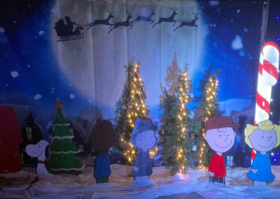 Peanuts Christmas Display Rental Charlie Brown